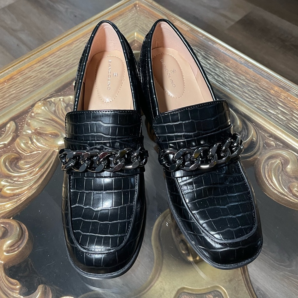 WOMENS chucky heel loafer